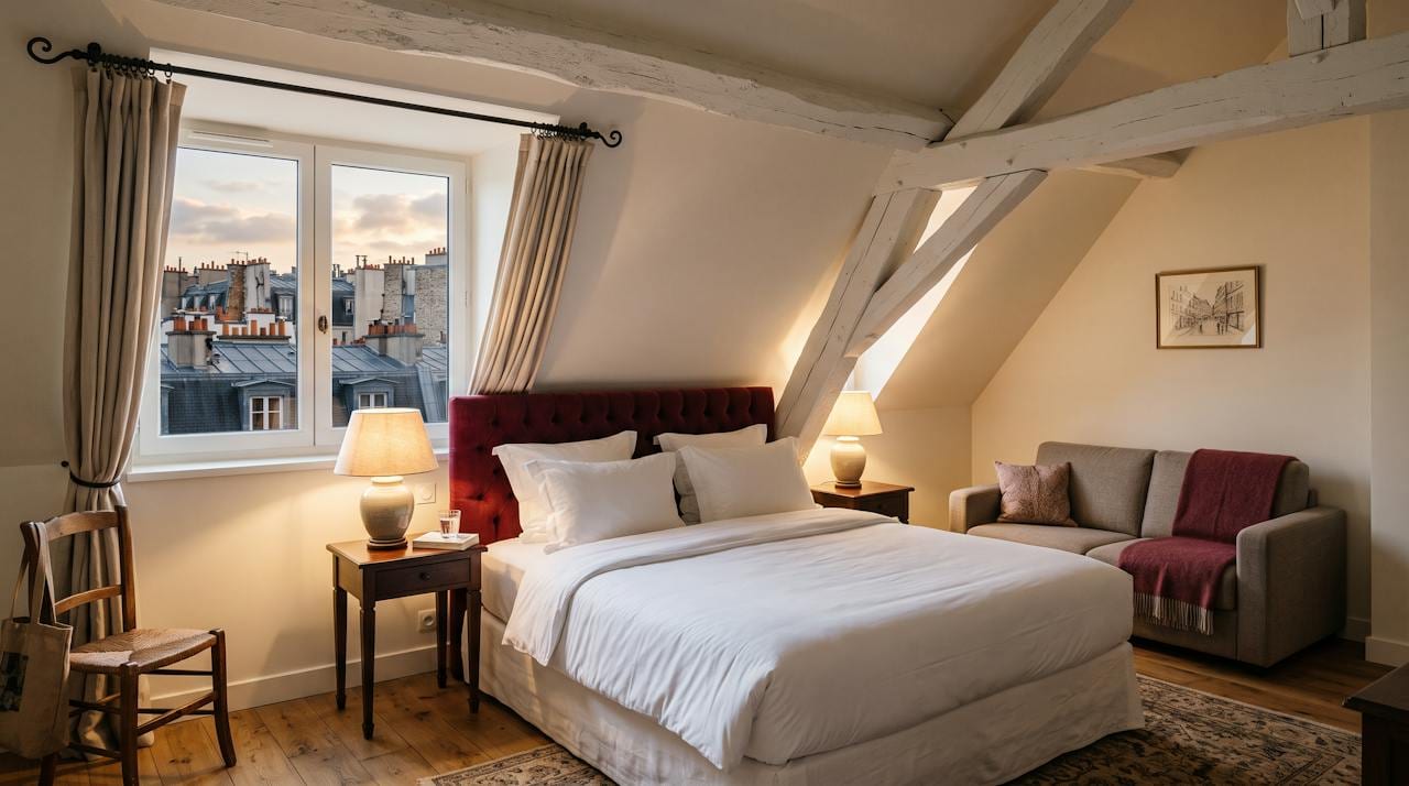Chambre sous les toits — la chambre sous les toits