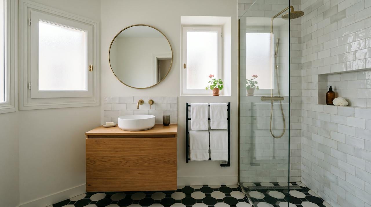 une salle de bain